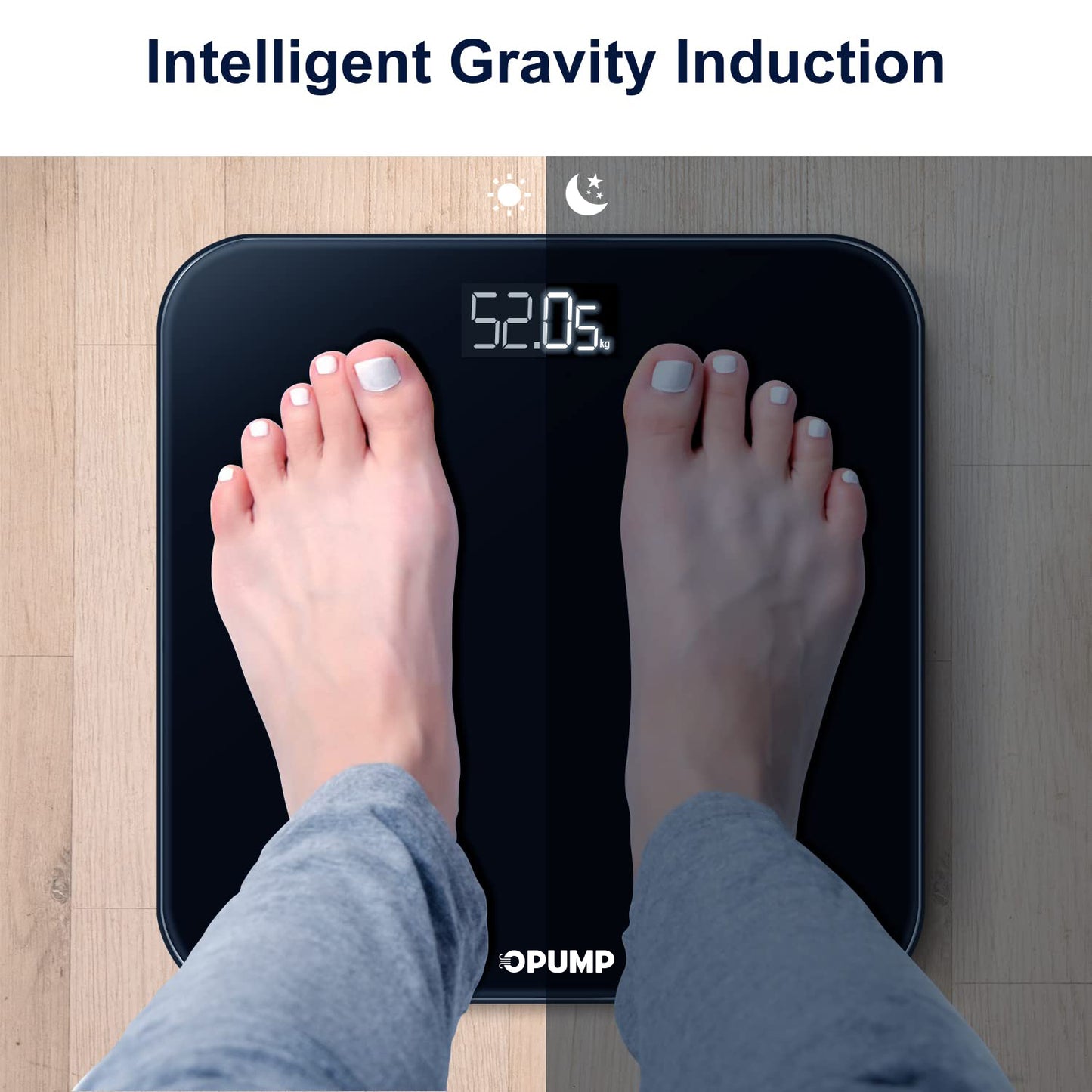 OPUMP Digital Bathroom Scale
